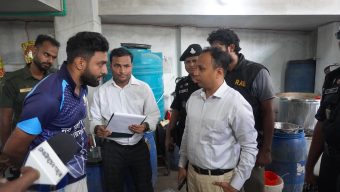 কেরানীগঞ্জে ভেজাল শিশুখাদ্য তৈরীর অপরাধে একজনকে কারাদণ্ড ও জরিমানা